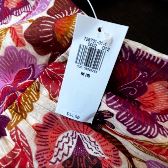 NWT Old Navy Girls Floral Sheer w Liner  Dress. Size Medium (8) - Picture 5 of 8